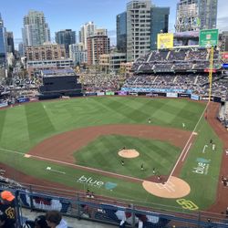 Padres Tickets ON THE GLASS For Dodgers And Braves And Dbacks