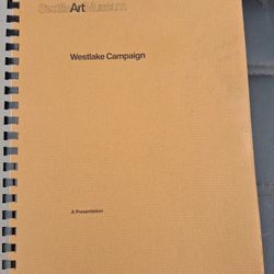 Seattle Art Museum Presentation/Scrapbook via 1978
