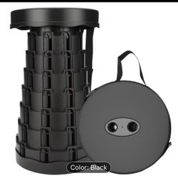 🪑 4 New Height Adjustable Portable Telescopic Seats – Folding Chairs / Foot Rests