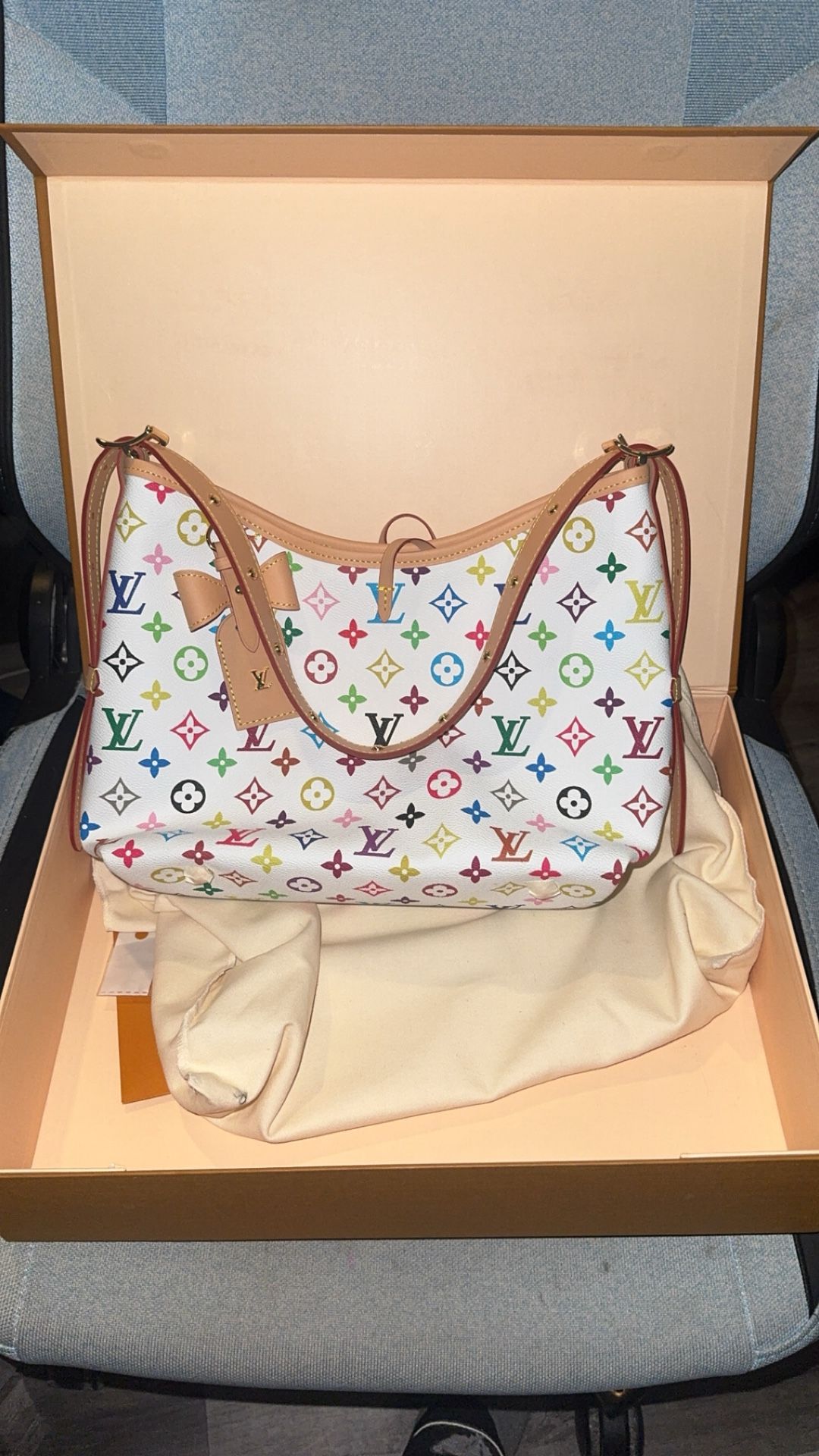 TM x LV Overall PM Handbag
