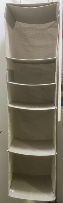 Hanging Closet Organizer 6-Shelf