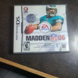 Nintendo Ds Madden NFL  06