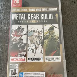 Brand New Sealed Metal Gear Solid Master Collection Vol.1 Nintendo Switch