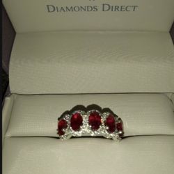 Ruby and Diamond Ring