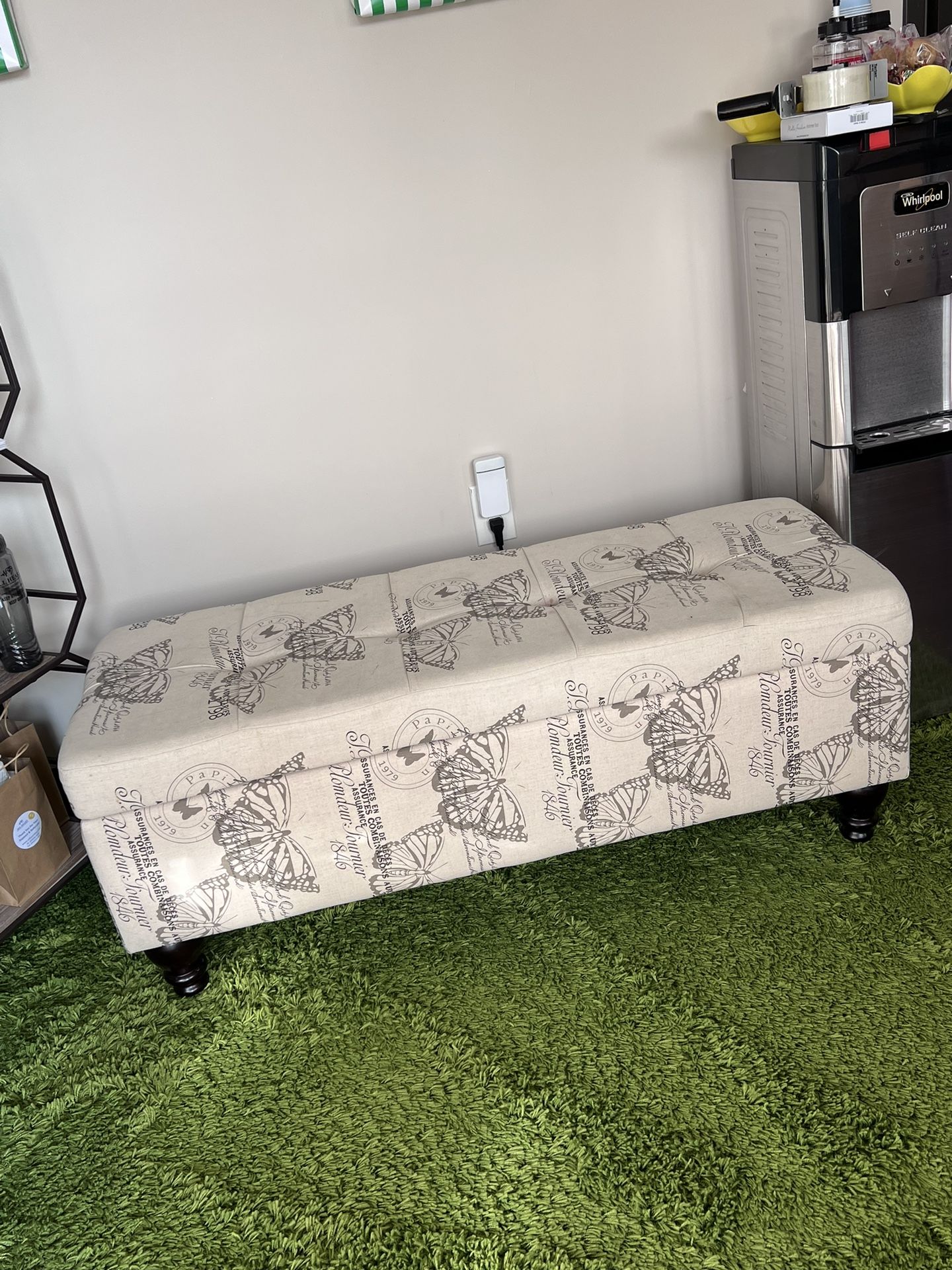 Bench Ottoman cubby
