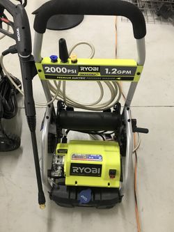Ryobi 2000 psi electric pressure