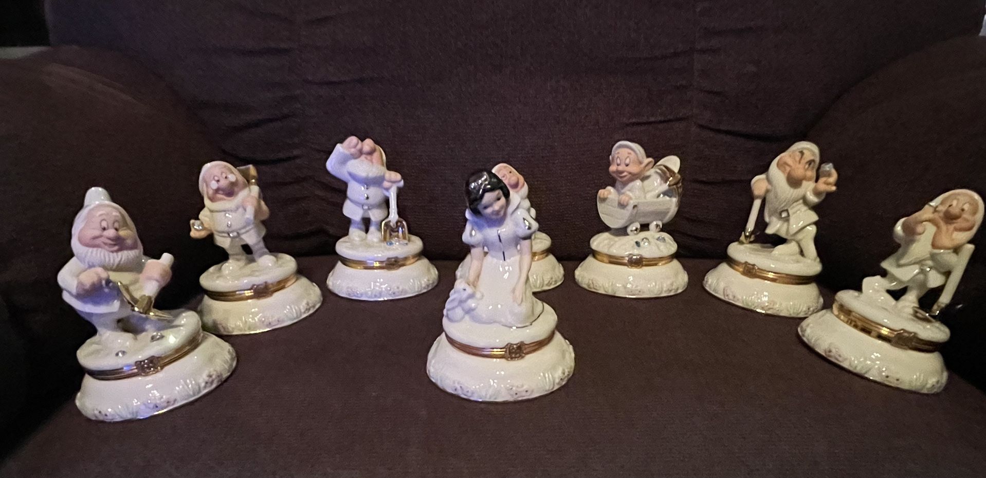 Disney Lenox Snow White & 7 Dwarfs Collection