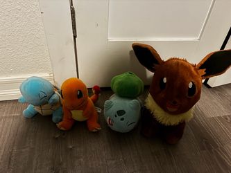 Pokémon Plush Set of 4