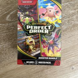 pokemon mega evolution perfect order booster bundle