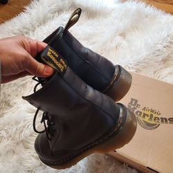 Dr. Martens Black Zipper Boots Youth Size 3