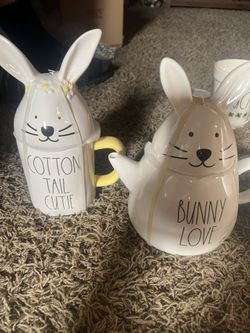 Rae Dunn Easter Canisters