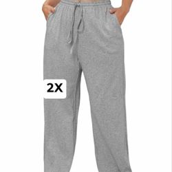 New Women's Sweatpants Size 2X 