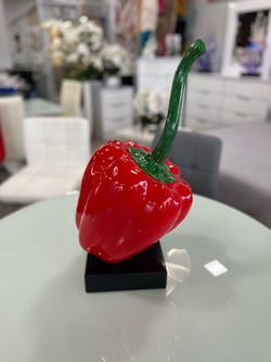 Aji pimiento adorno para comedor