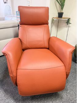 LENNIX- leather TV recliner with massage