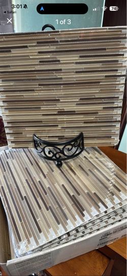 Glass tile sheets