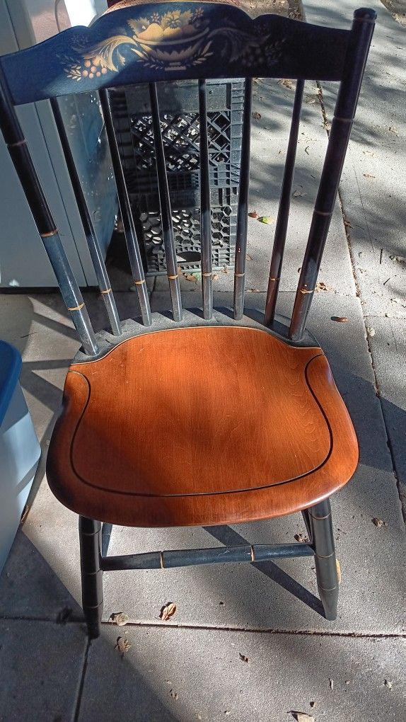 Vintage Hitchcock Windsor Chairs Set Of 6