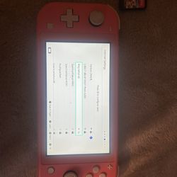 Pink Nintendo Switch