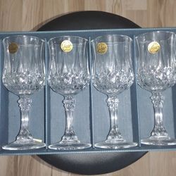 Longchamp Crystal d'Arqued Stemware 