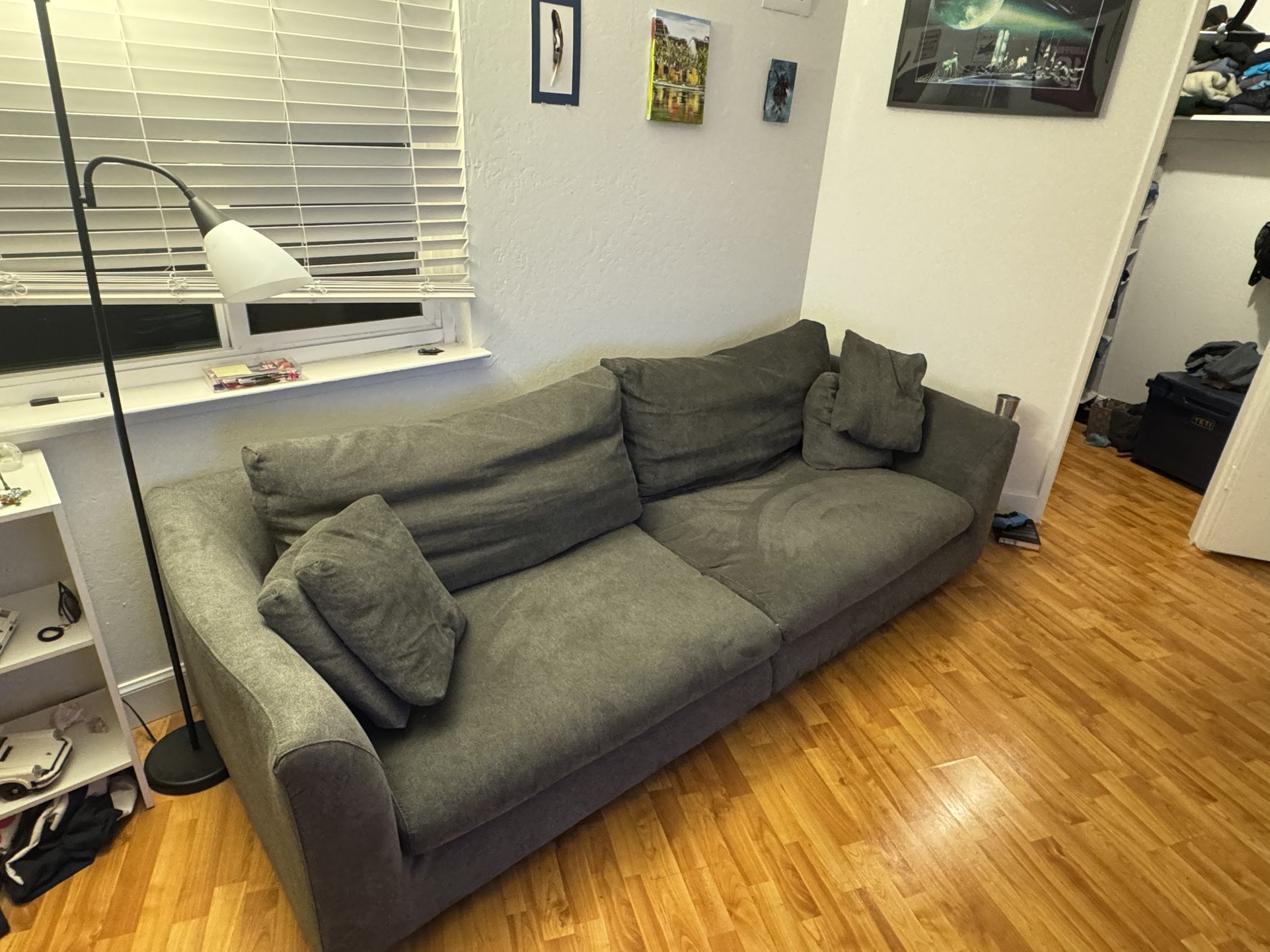 Grey Sofa 