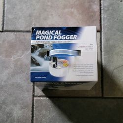 Price is  Negotiable.  Alpine Corporation Super Pond Fogger with Floating Ring and LED Lights Outdoor Decor Accessory

