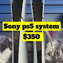 Ps5 Systems $350 Today !!!! Come See Us, This Is A Store !!!! 