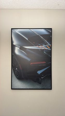 Canvas Frame - Bugatti Chiron Pur Sport 24x36 in
