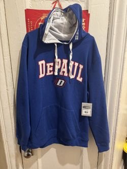 New DePaul University Hoodie Size XL