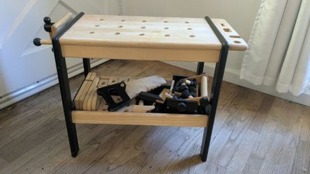 Wooden Toy Kids Workshop Bench - Crate and Barrel