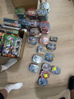 POKÉMON XY / BW TINS AND BOXES SEALED