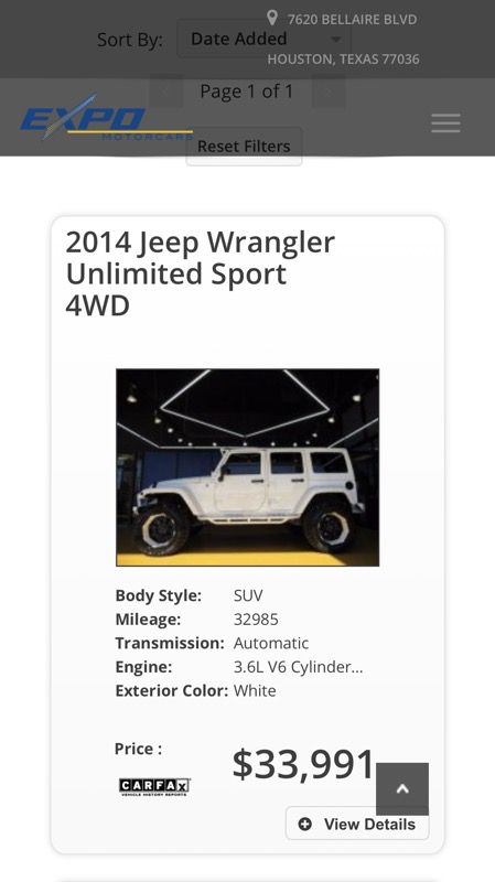2014 Jeep Wrangler