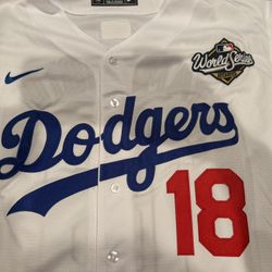 Dodgers Yamamoto 2025 WS Jersey