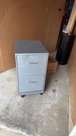 Metal storage cabinet Two drawers