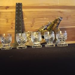 Hand Cut Crystal Glassware