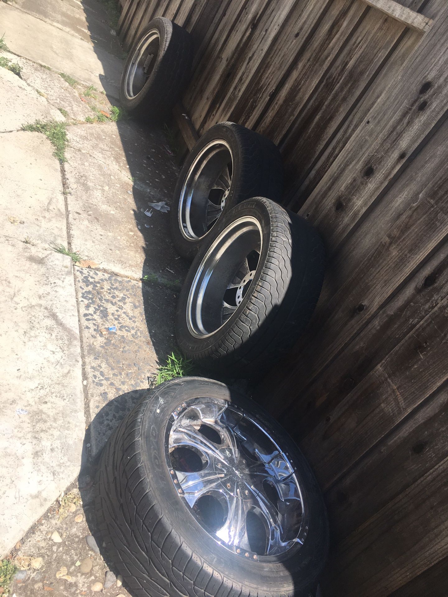 Tires and rims