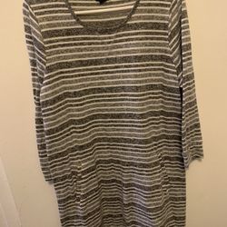 Long Sleeve Sweatshirt Dress 