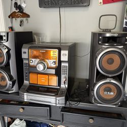 Sony LBT-ZX66i Disc Stereo 