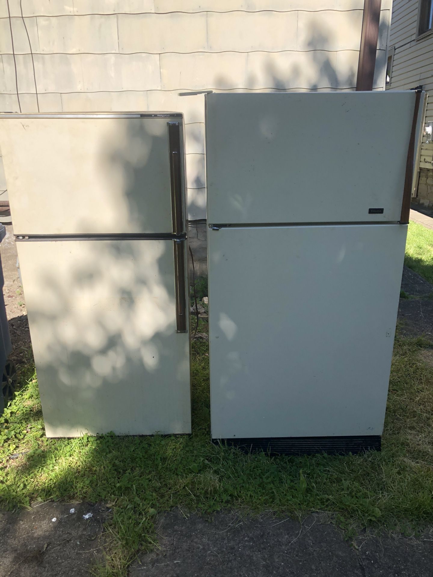 Two Working Refrigerators Low price appliance