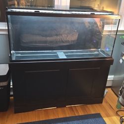 55 Gallon Fishtank With Stand, Light and Lids