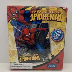 NEW Marvel "Spider-Sense SPIDER-MAN" 100 Piece 10.4" x 8" Puzzle