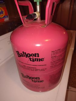 Empty Helium Tank