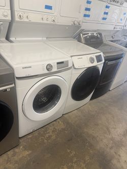 Used Samsung Washer And Gas Dryer Front Load