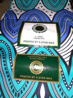 Elegant AFRICAN MATERIAL 6 YDS A PACK