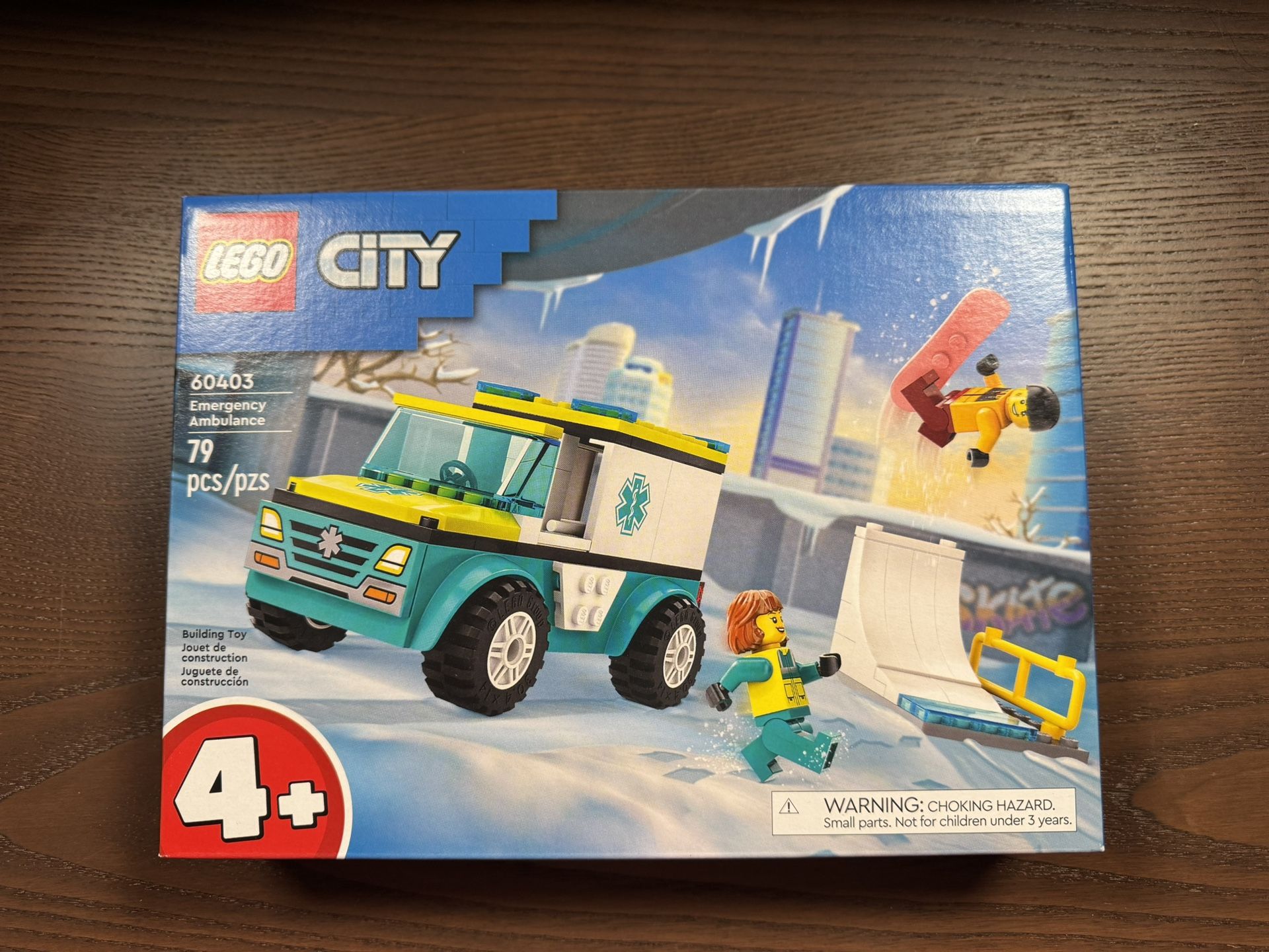 Sealed Retired Lego Emergency Ambulance (60403)
