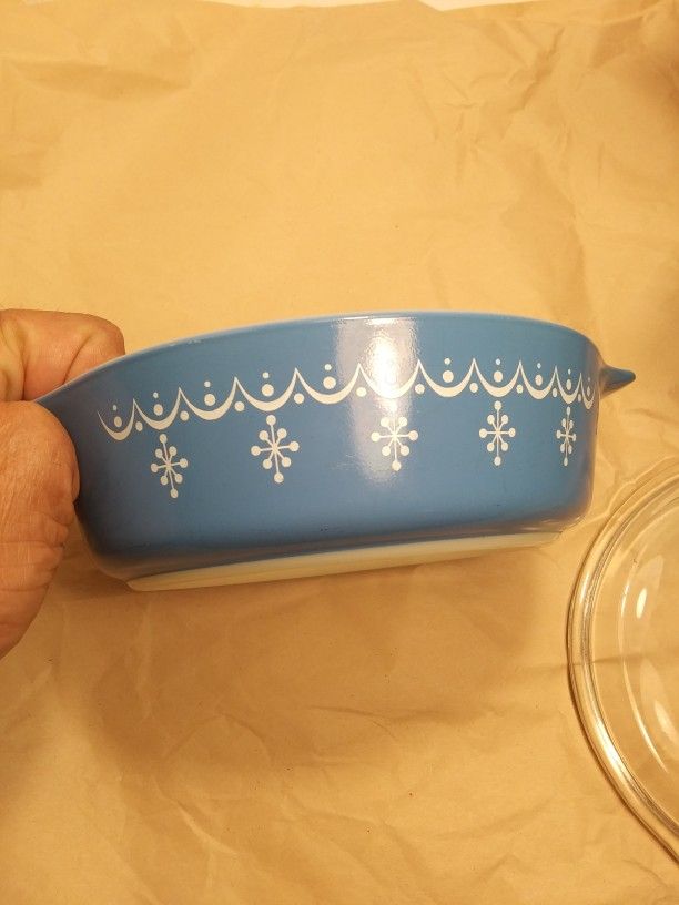 Vintage Pyrex 471 One Pint Casserole Dish With Lid