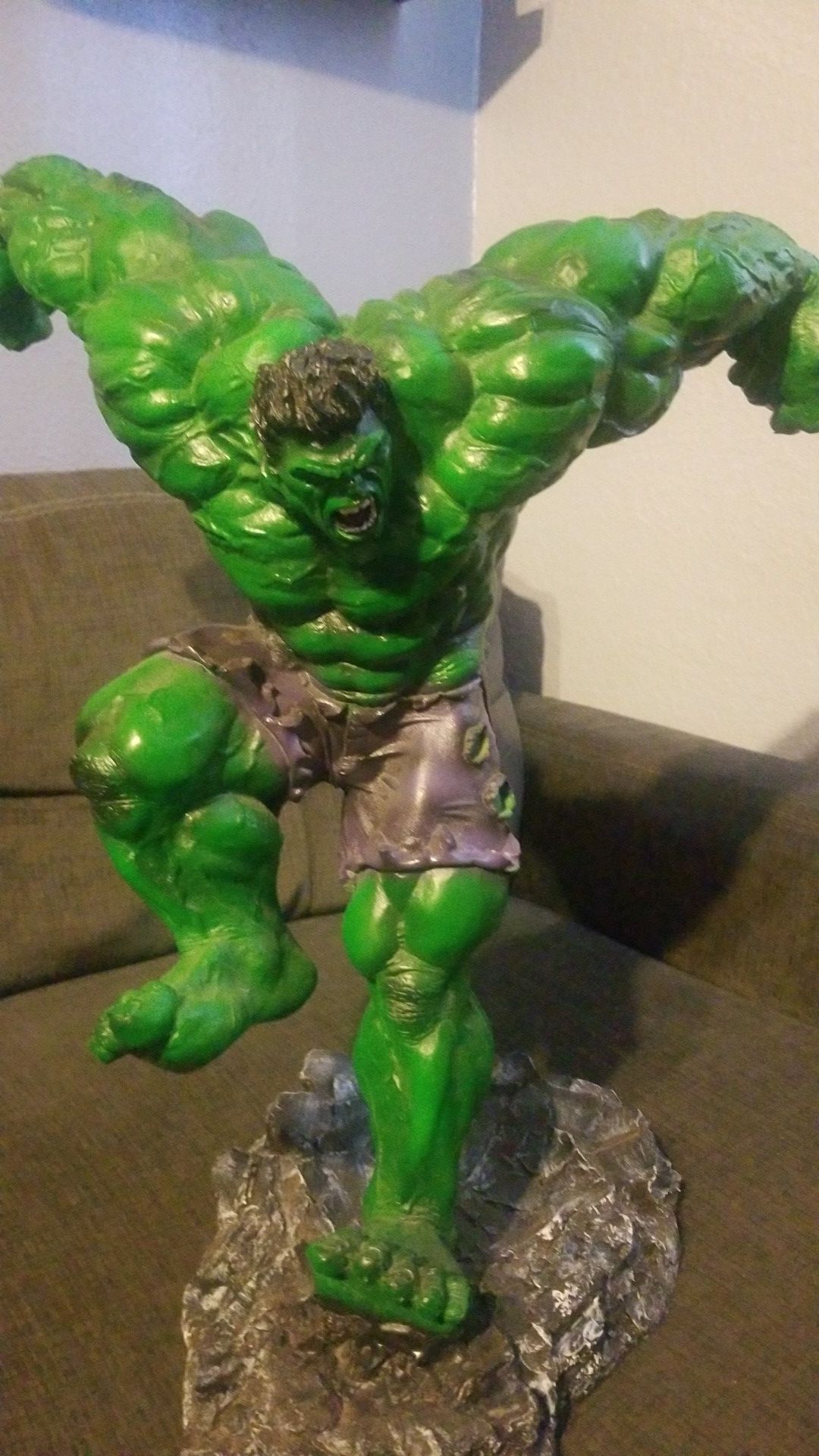 Hulk statue 24" tall