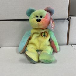 Beanie Baby Peace The Bear