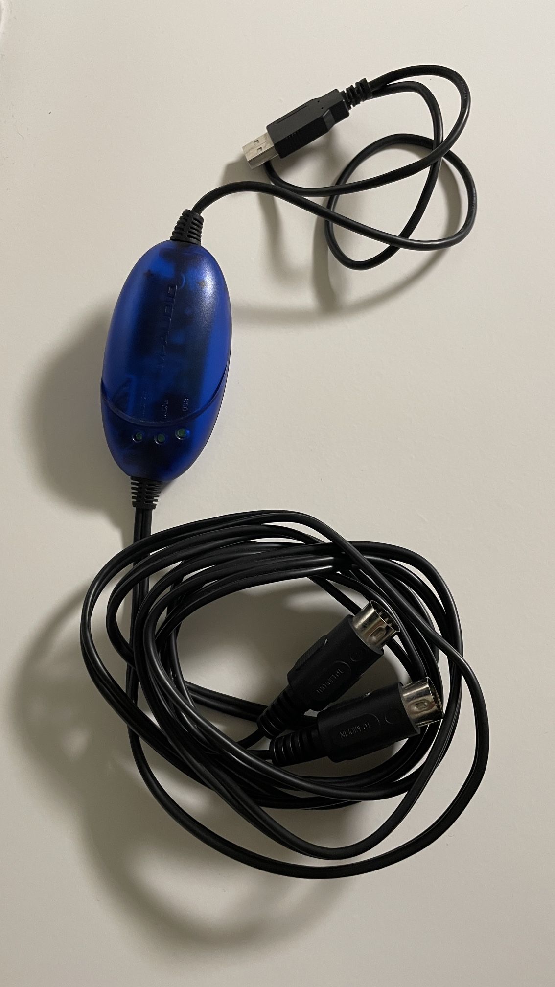 M-Audio MIDI to USB Interface