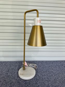 Home decor gold lamp - model home decor