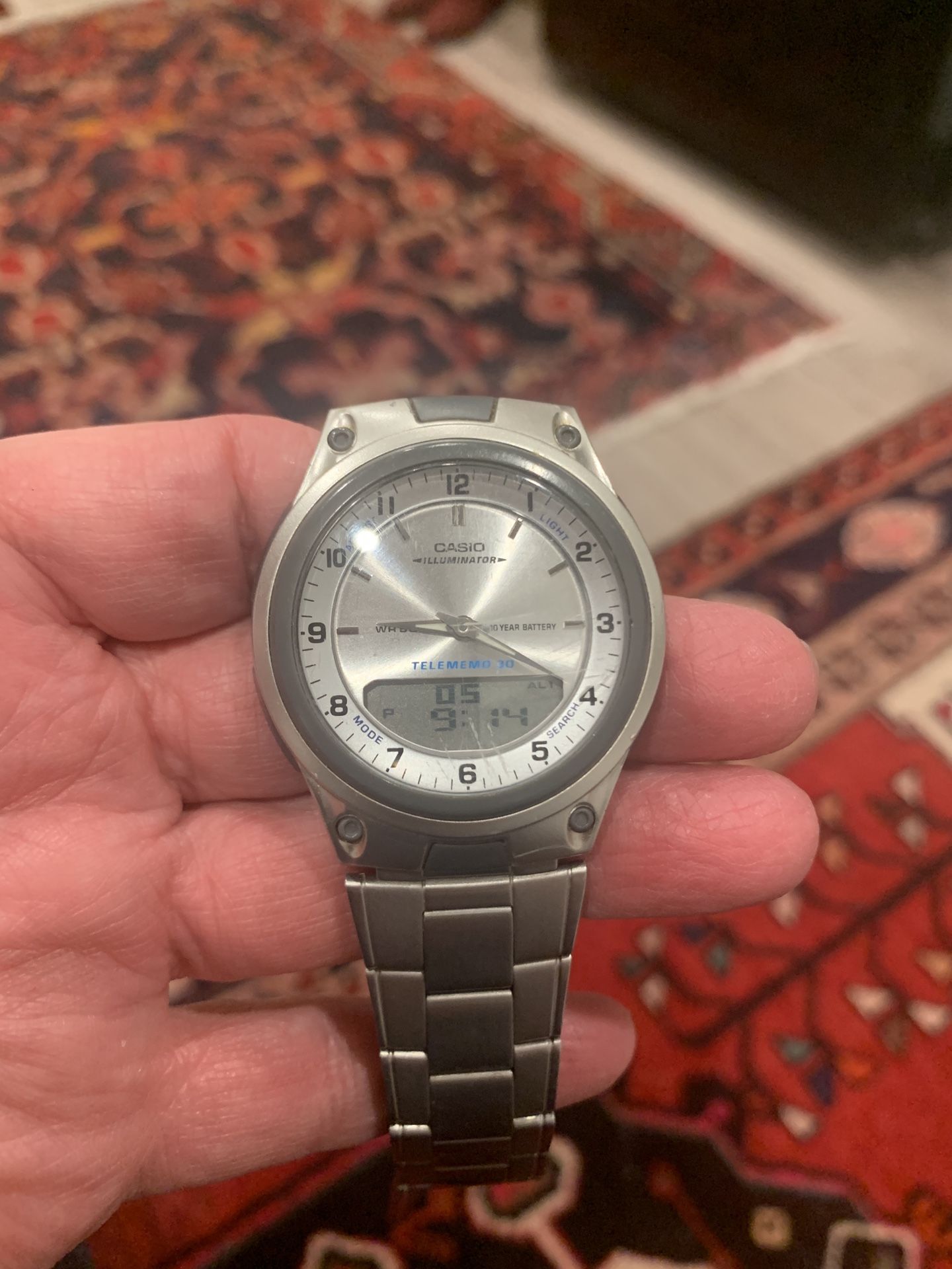 CASIO ILLUMINATOR-10 year Battery WORKS!