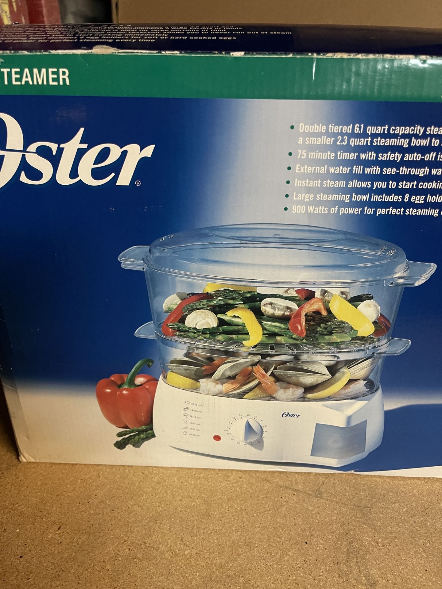 Food Steamer Oster 5711 / Olla De Vapor Nueva